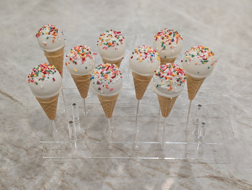 Ice Cream Shaped Cake Pops