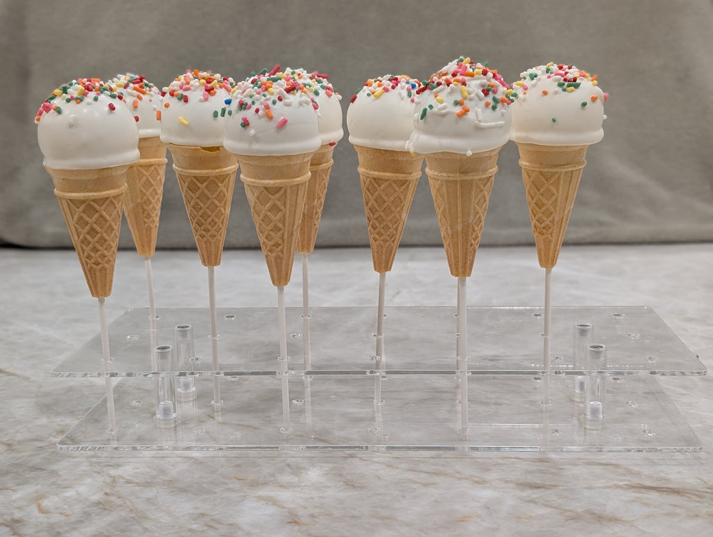 Ice Cream Shaped Cake Pops